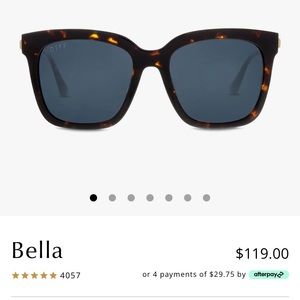 DIFF polarized sunglasses